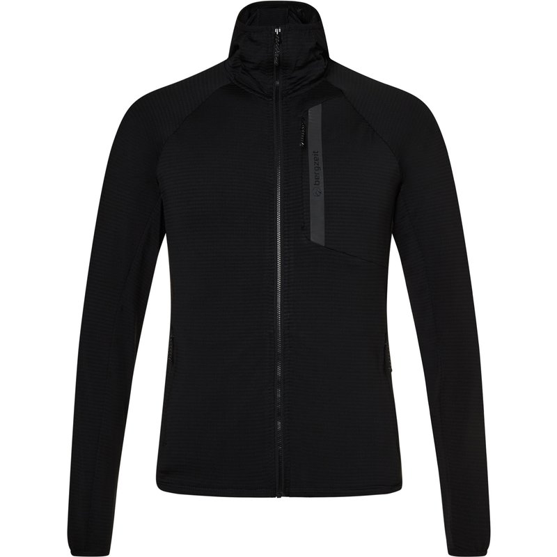 Bergzeit Basics Herren Allalinhorn Fleece Hoodie Jacke