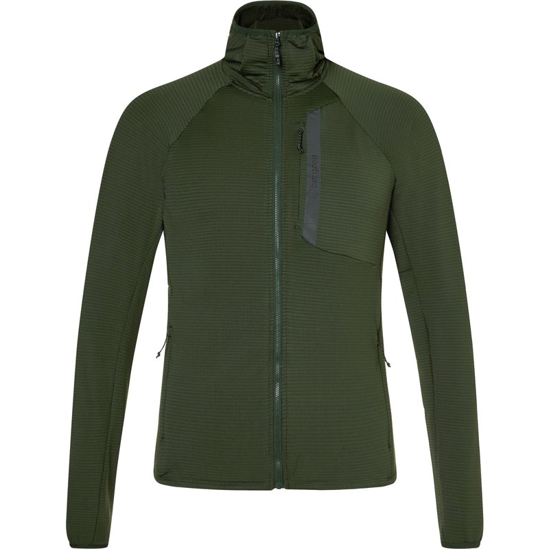 Bergzeit Basics Herren Allalinhorn Fleece Hoodie Jacke