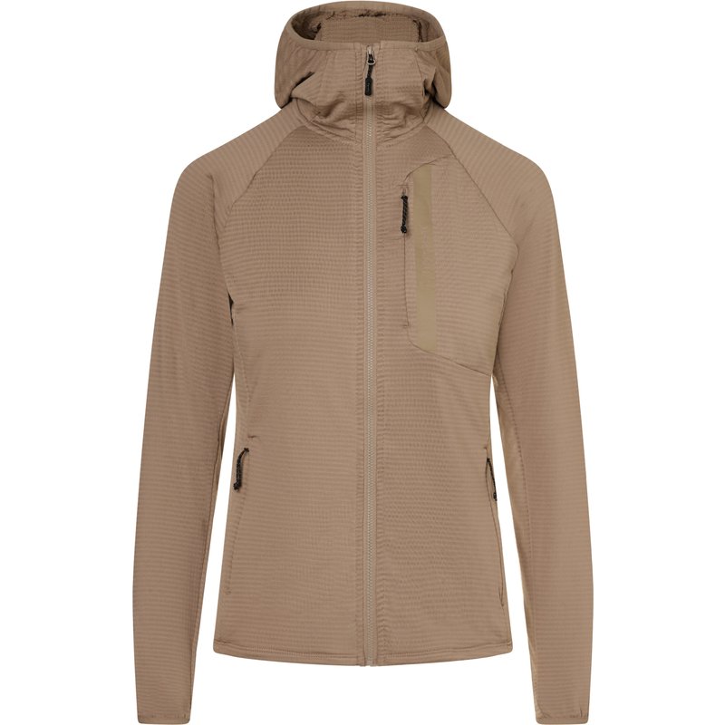Bergzeit Basics Damen Allalinhorn Fleece Hoodie Jacke