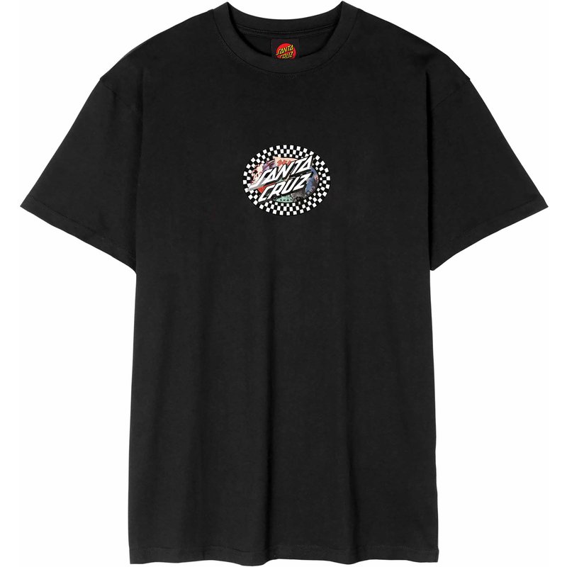 Santa Cruz Herren Collage Oval Dot T-Shirt
