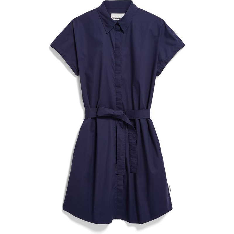Armedangels Damen Poplin Mini Larisaana Kleid