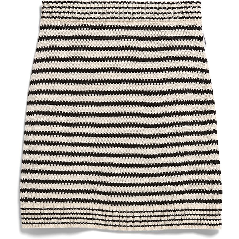 Armedangels Damen Stripe Mini Knit Rock