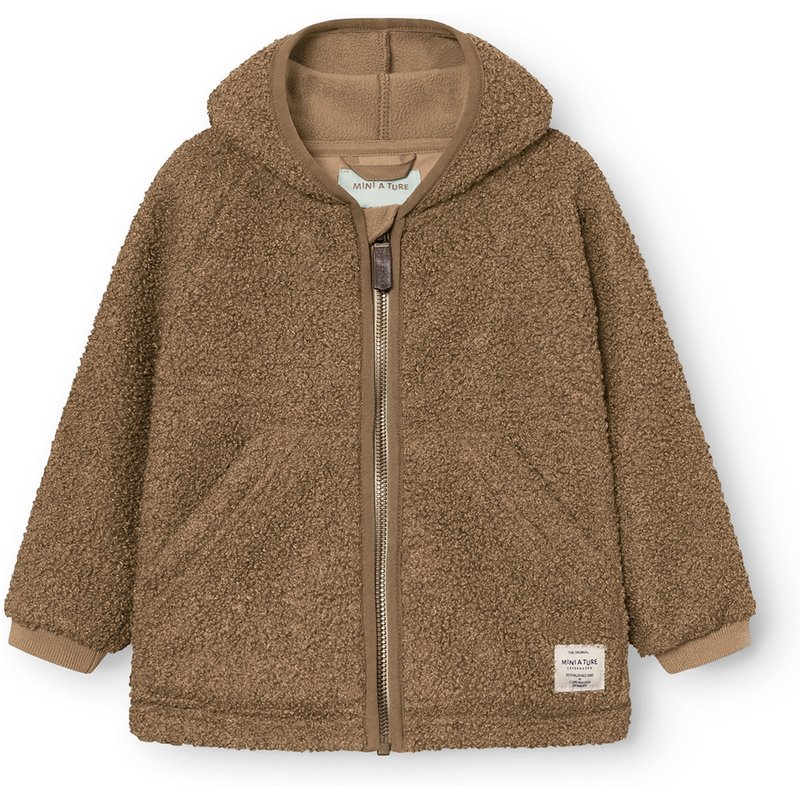 Mini A Ture Kinder Matliff Teddyfleece Jacke