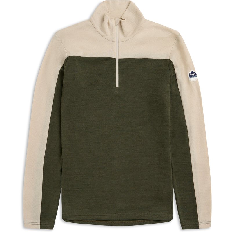 Bergans Herren Inner:Dual Merino Half Zip Longsleeve