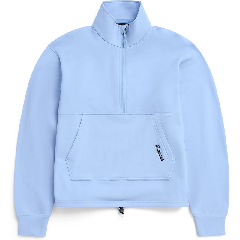 Bergans Damen Midtli Cropped Half Zip Pullover