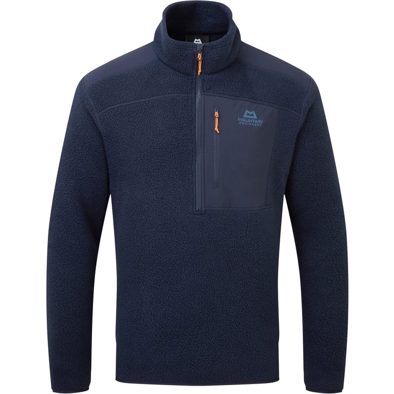 Mountain Equipment Herren Highpile Zip T Longsleeve