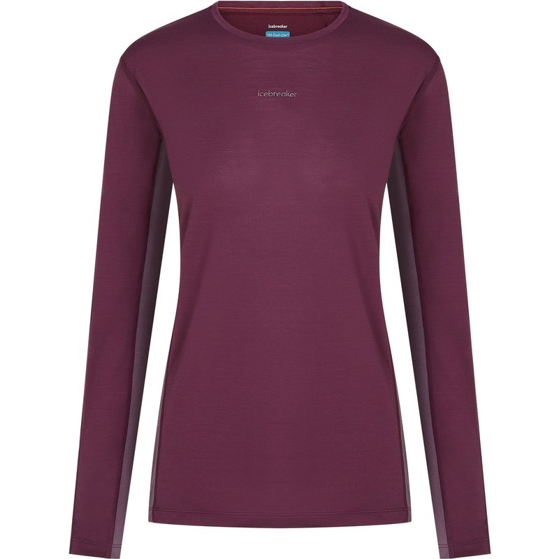 Icebreaker Damen 125 Cool-Lite Sphere Colour Block Longsleeve
