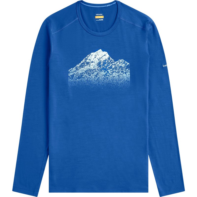 Icebreaker Herren Merino 200 Oasis Rising Light Longsleeve