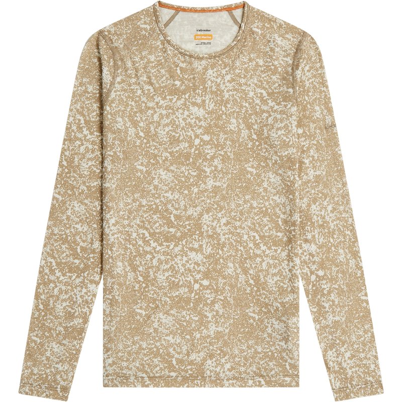 Icebreaker Damen Merino 200 Oasis Moss Bloom AOP Longsleeve