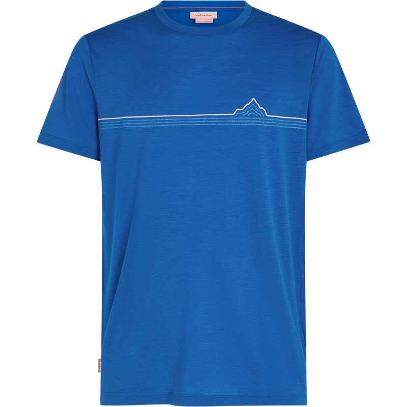 Icebreaker Herren Merino 150 Tech Lite Range Stripes T-Shirt