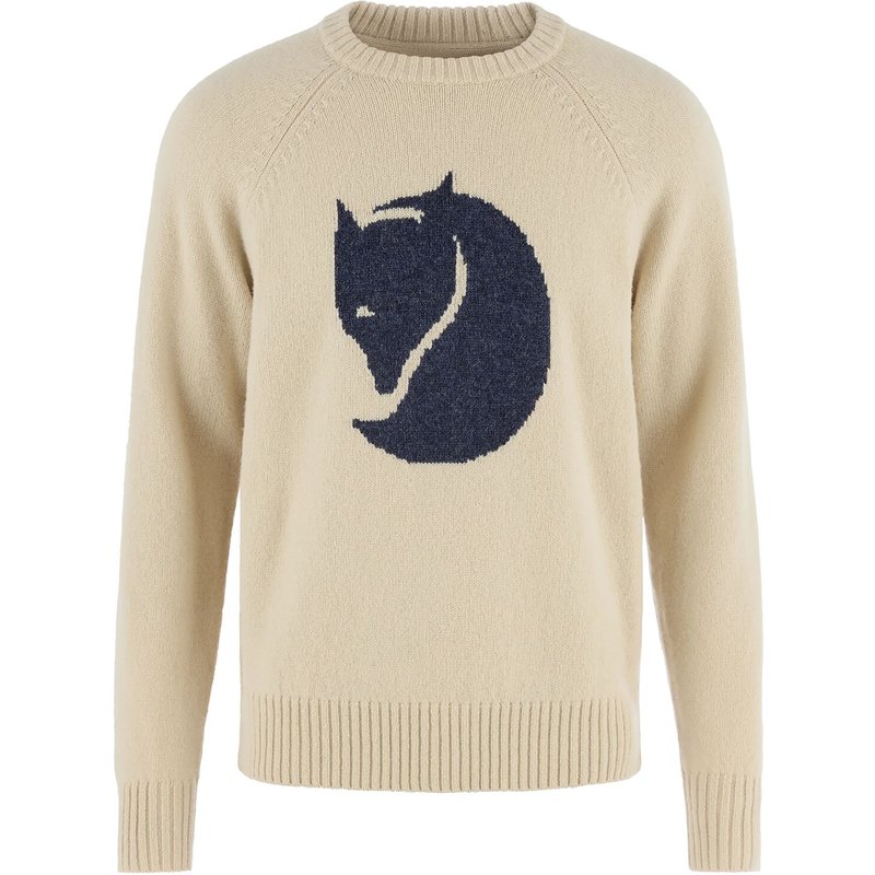 Fjällräven Herren Fjällräven Logo Knit Pullover