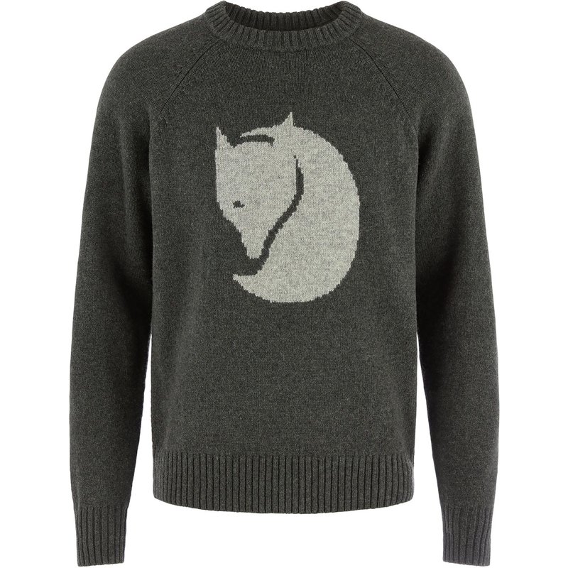 Fjällräven Herren Fjällräven Logo Knit Pullover