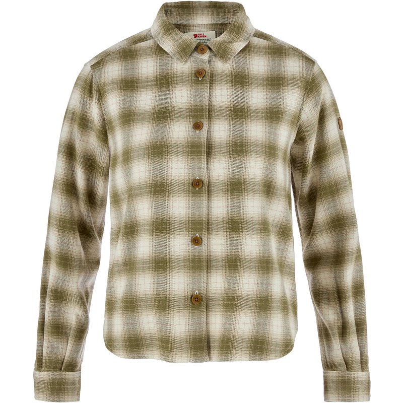 Fjällräven Damen Övik Boxy Flannel Bluse