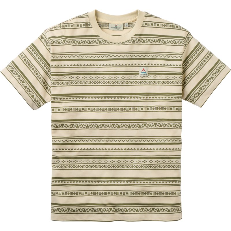 Passenger Herren Mellower Jacquard Relaxed Fit T-shirt