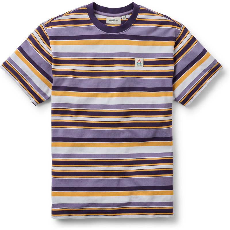 Passenger Herren Wild Pine Texture Stripe T-shirt