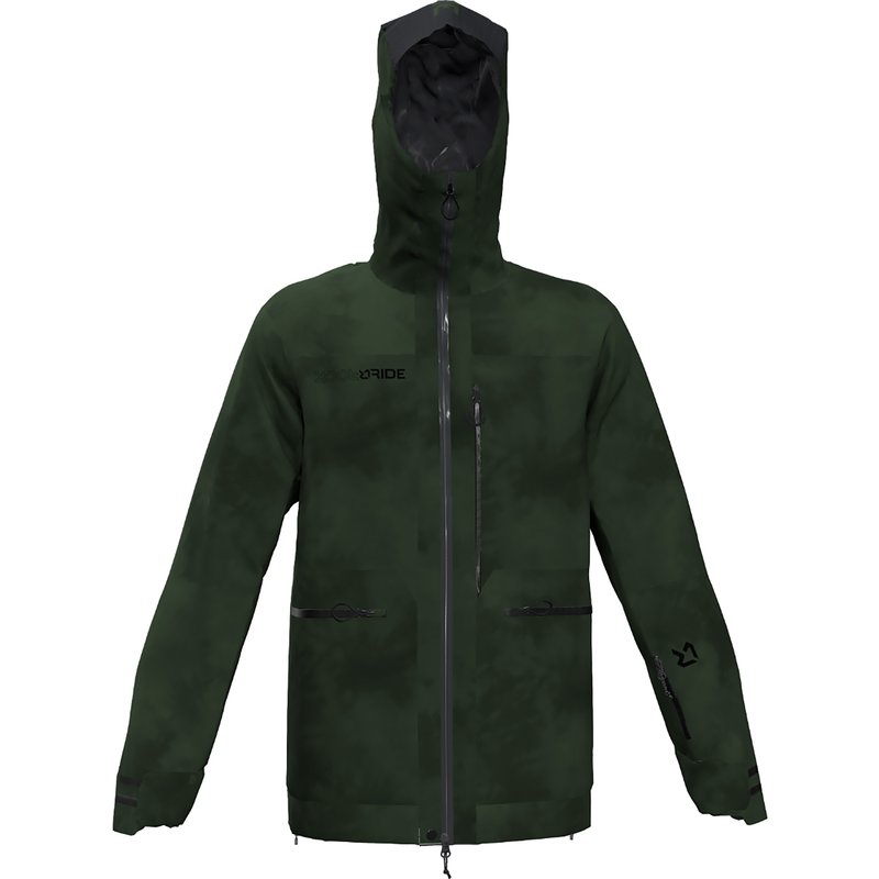 Rock Experience Herren Silverstar Tie Dye Padded Jacke