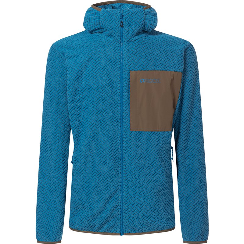 Rock Experience Herren Night Crest Hoodie Fleece Jacke