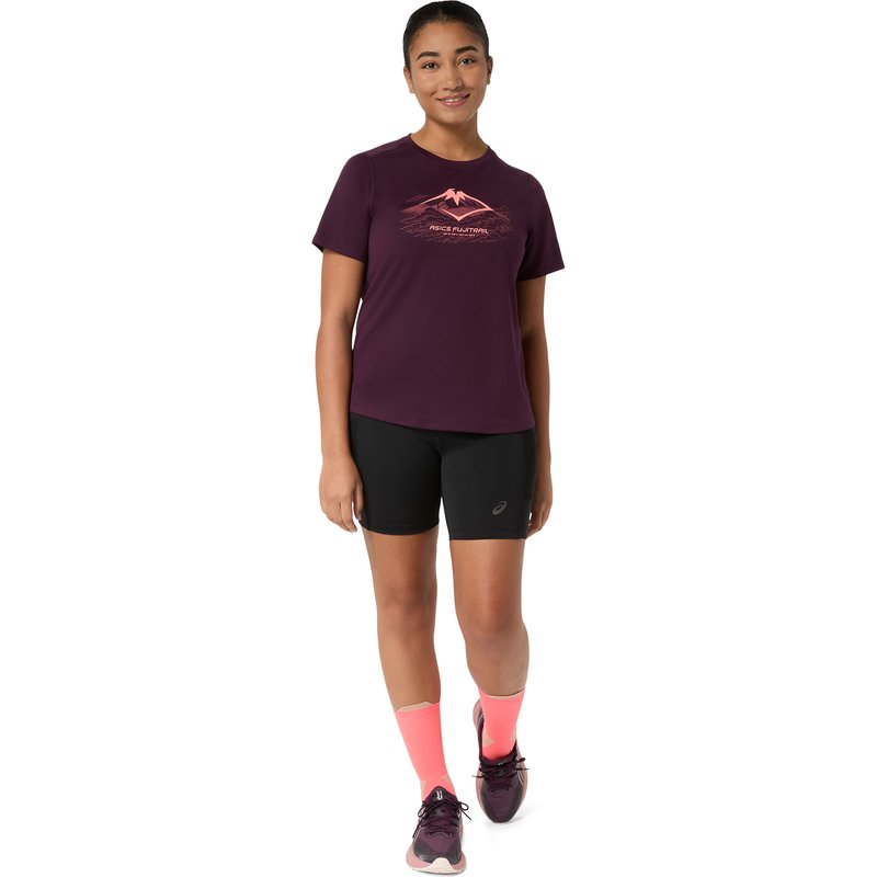 Asics Damen Fujitrail Logo T-Shirt