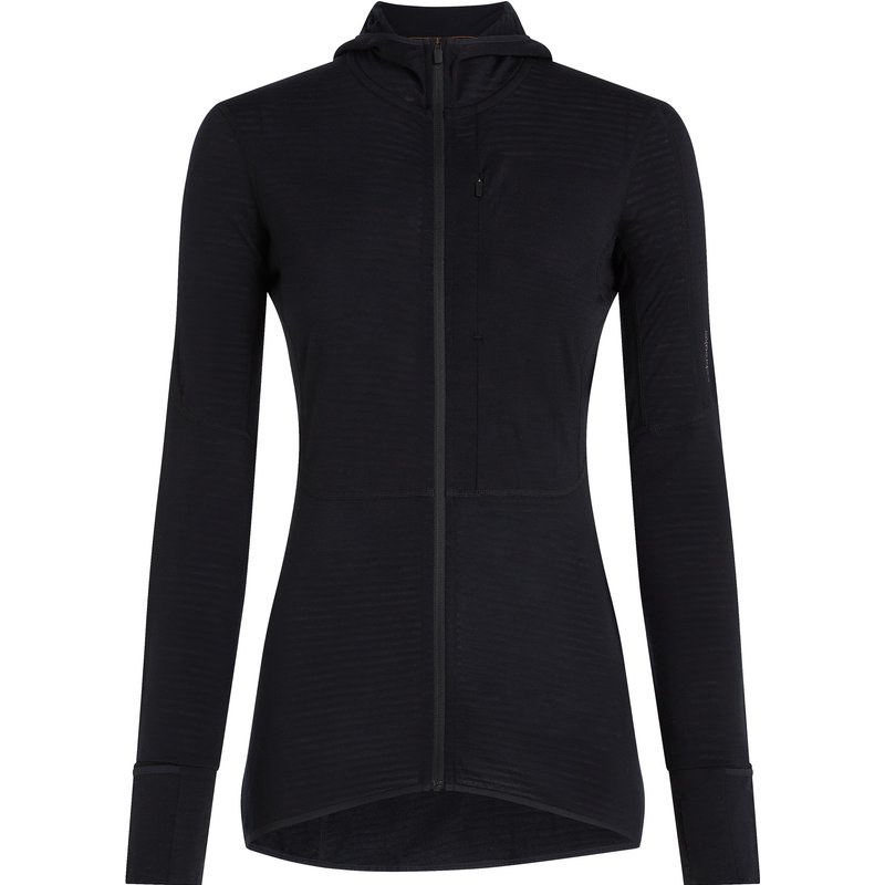 Icebreaker Damen 300 RealFleece Descender Hoodie Jacke