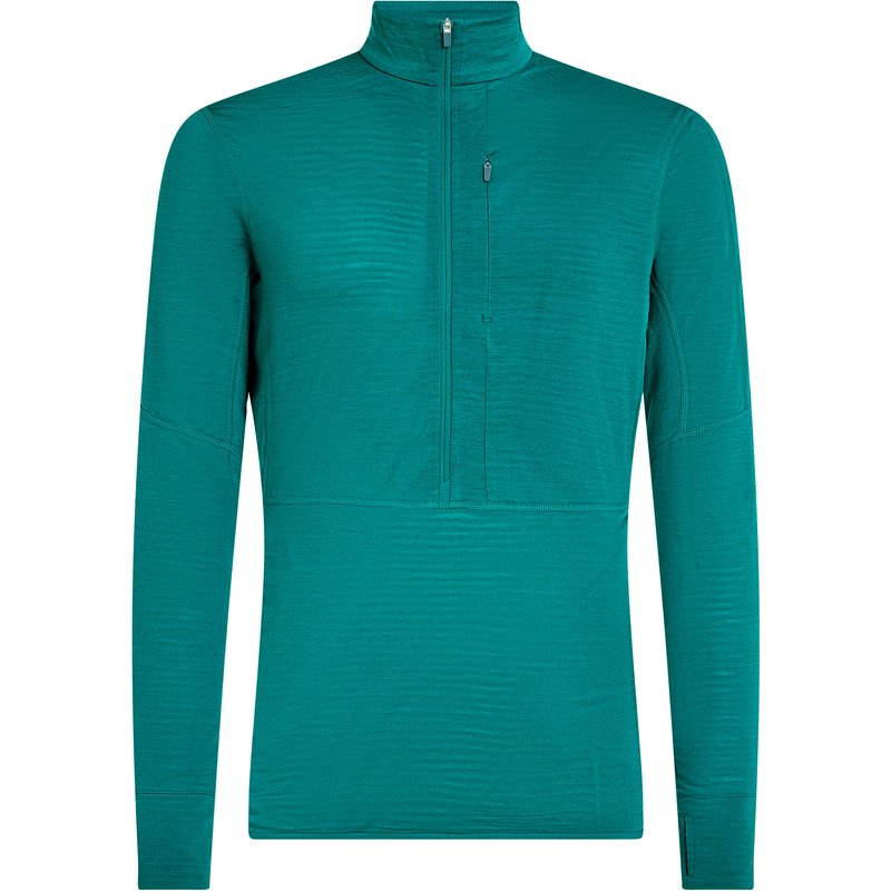 Icebreaker Herren 200 RealFleece Descender Half Zip Longsleeve