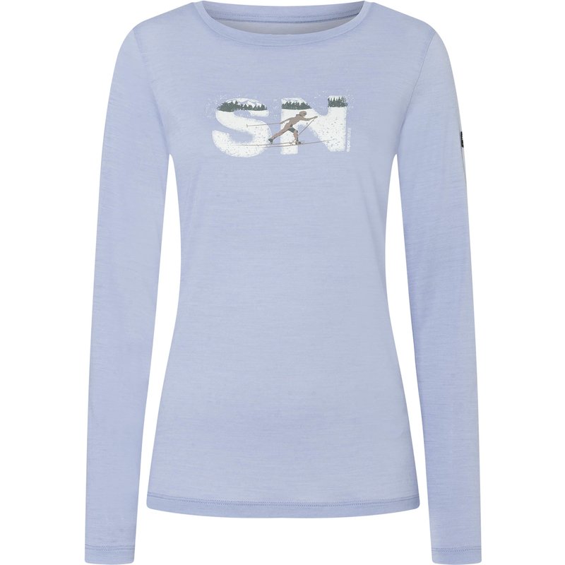 Super.Natural Damen Cross Country Logo Longsleeve