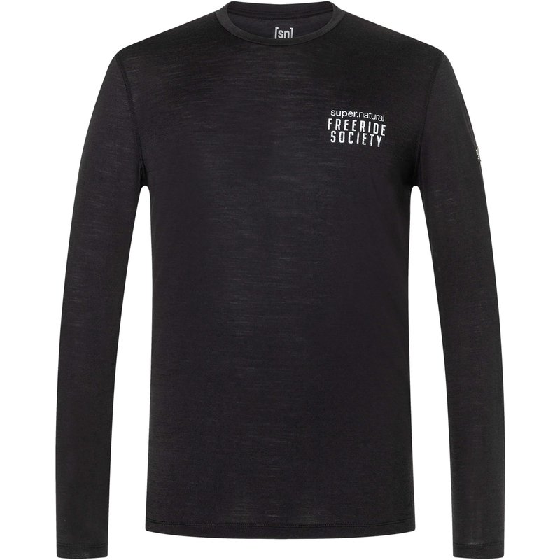 Super.Natural Herren Freeride Society Longsleeve