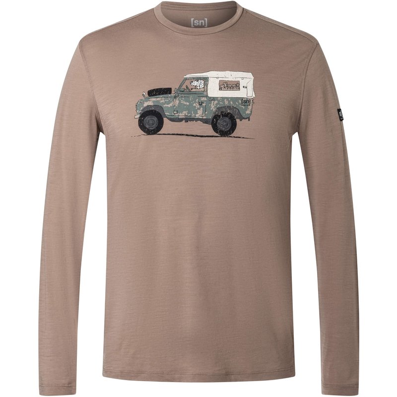 Super.Natural Herren Dog Excursion Longsleeve