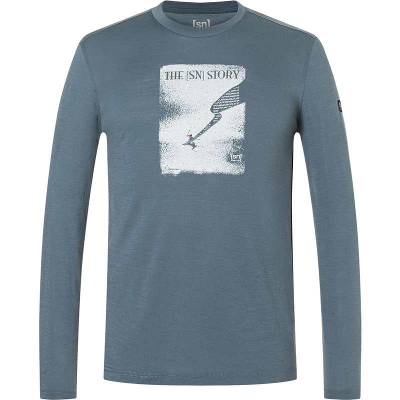 Super.Natural Herren The Sn Story Longsleeve