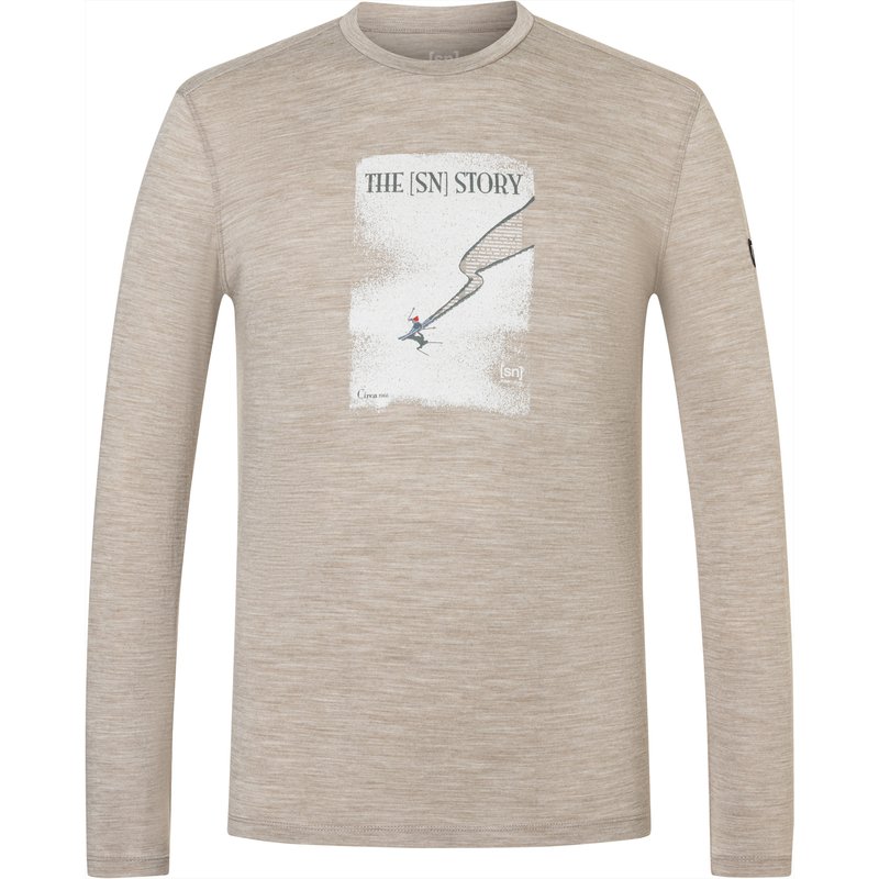 Super.Natural Herren The Sn Story Longsleeve