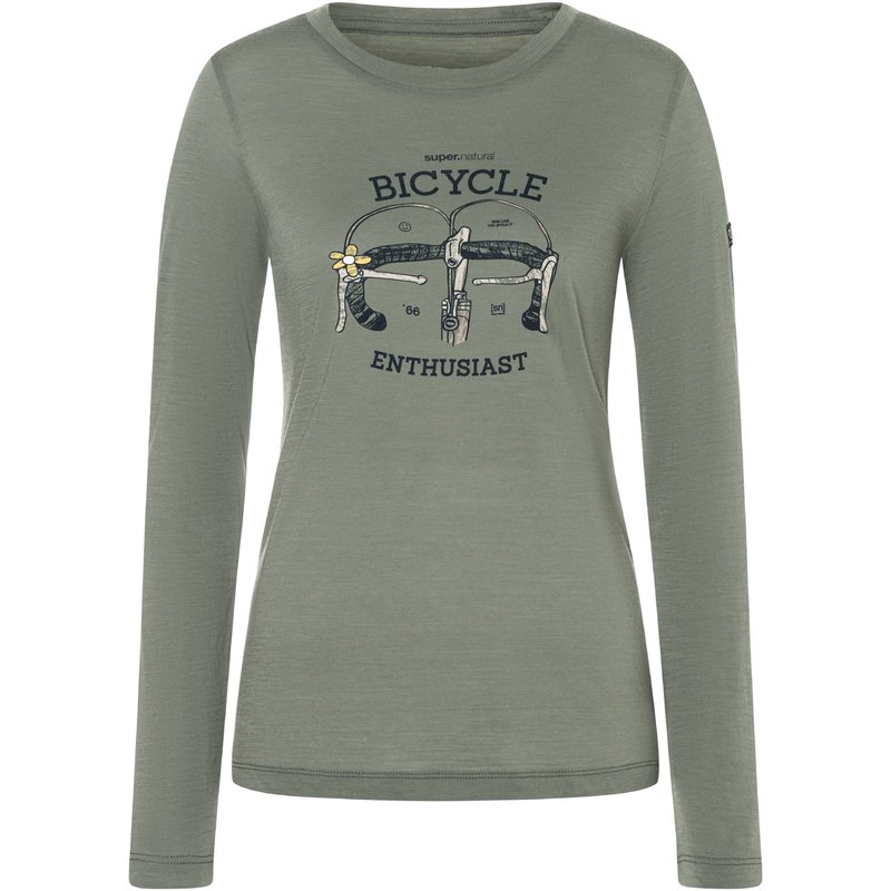Super.Natural Damen Bike Enthusiast Longsleeve