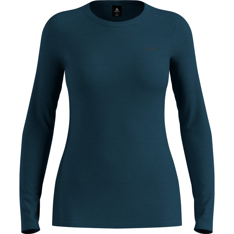 Odlo Damen Merino Fundamentals Bl Crew Longsleeve