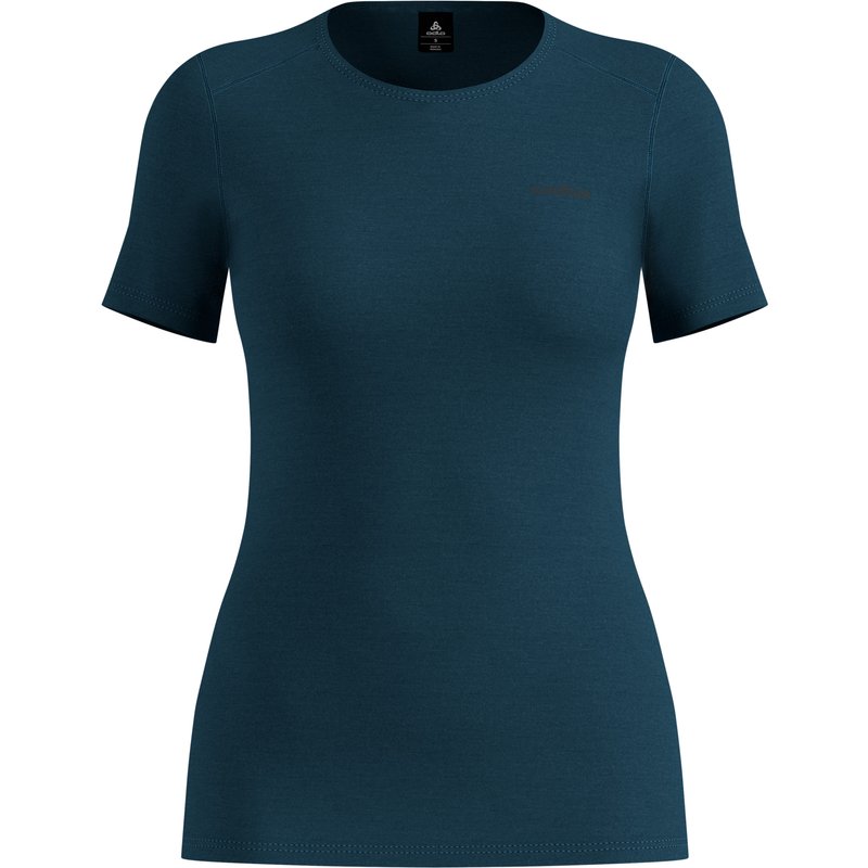 Odlo Damen Merino Fundamentals Bl Crew T-Shirt