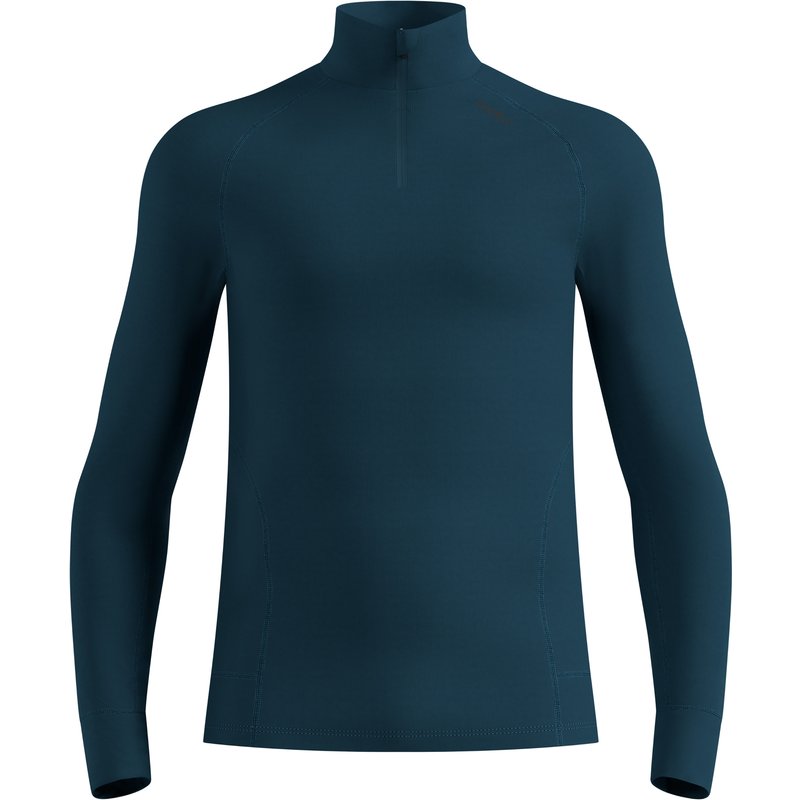 Odlo Herren Active X-warm Bl Turtle Half Zip Longsleeve