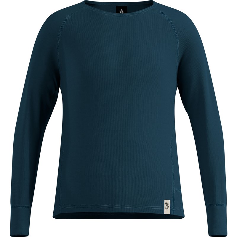 Odlo Kinder Active X-Warm Bl Crew Longsleeve