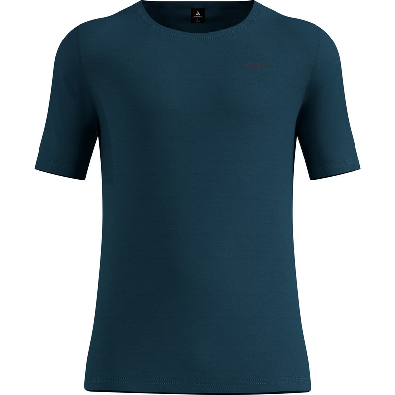 Odlo Herren Merino Fundamentals Bl Crew T-Shirt