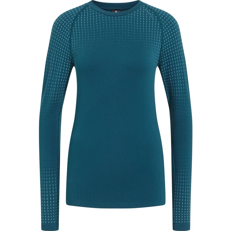 Odlo Damen Performance Warm Bl Crew Longsleeve