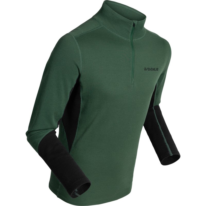 Daehlie Herren Shield Wool Half Zip Longsleeve