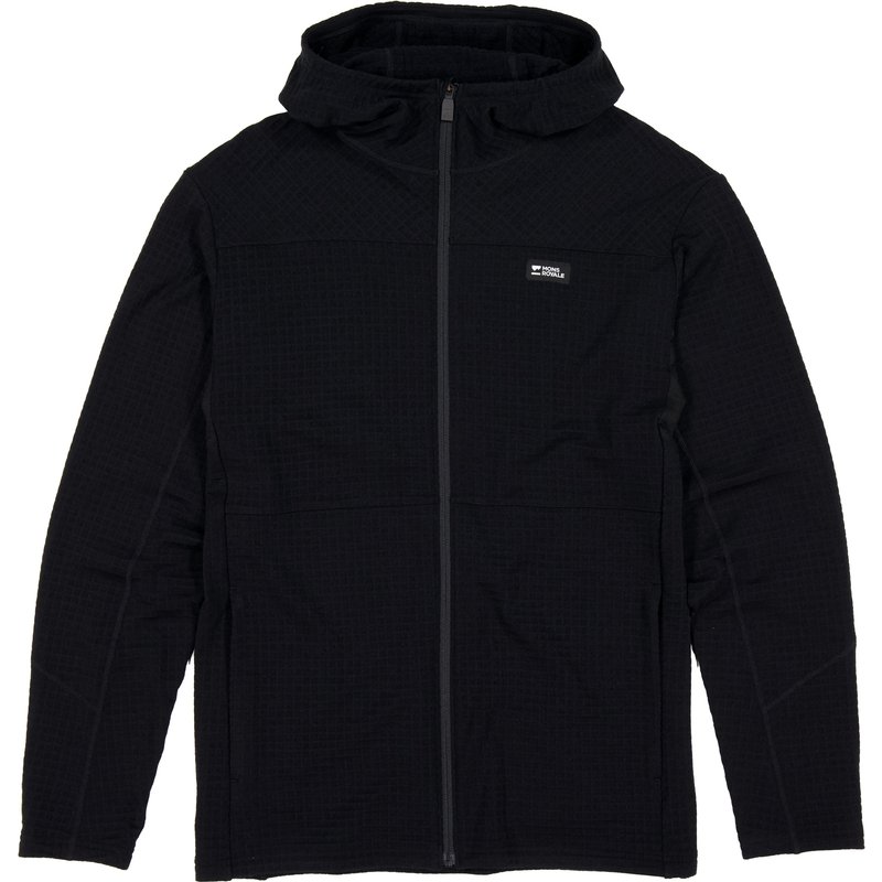 Mons Royale Herren Offgrid Merino Fleece Hoodie Jacke