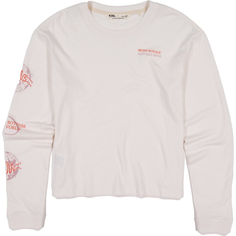 Mons Royale Damen Yonder Merino Organic Cotton Longsleeve