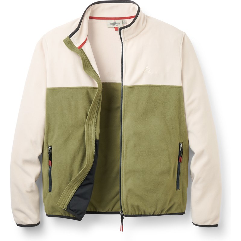 Passenger Herren Set Off Polar Fleece Jacke