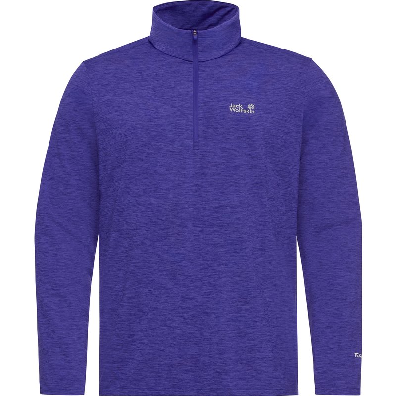 Jack Wolfskin Herren Trail Half Zip Longsleeve