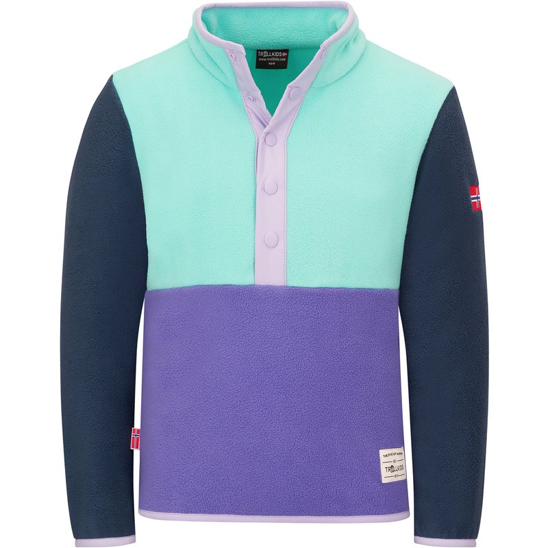 Trollkids Kinder Flekkefjord Half Zip Pullover