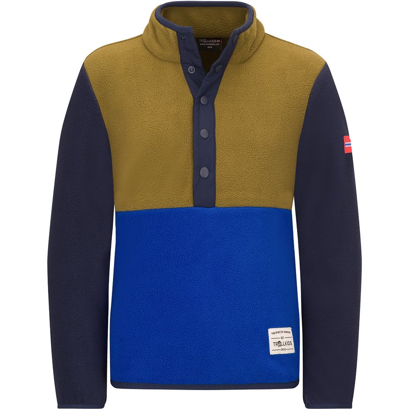 Trollkids Kinder Flekkefjord Half Zip Pullover