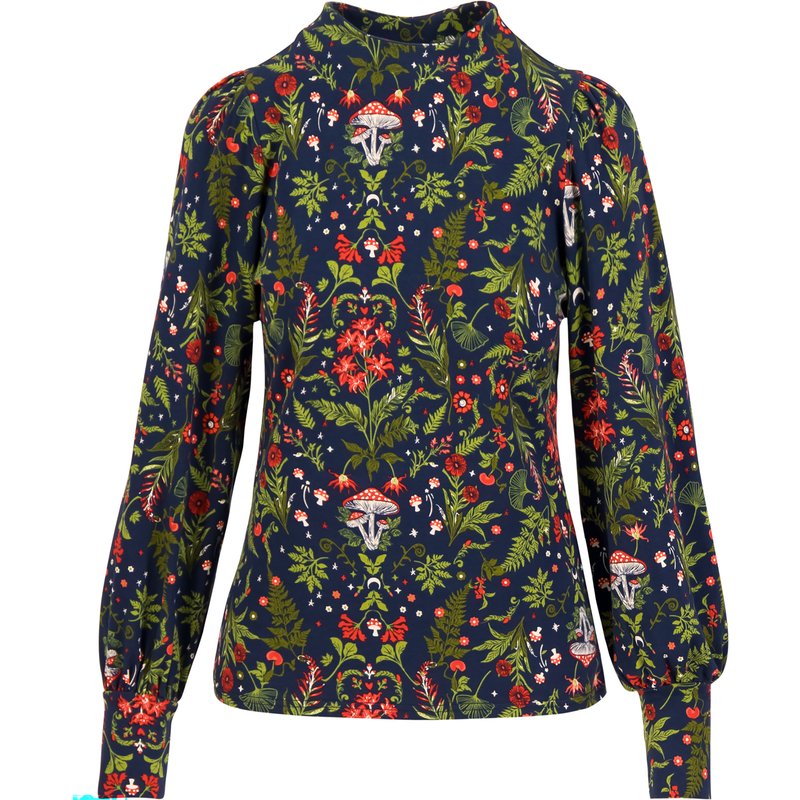 Blutsgeschwister Damen Whimsical Delight Bluse
