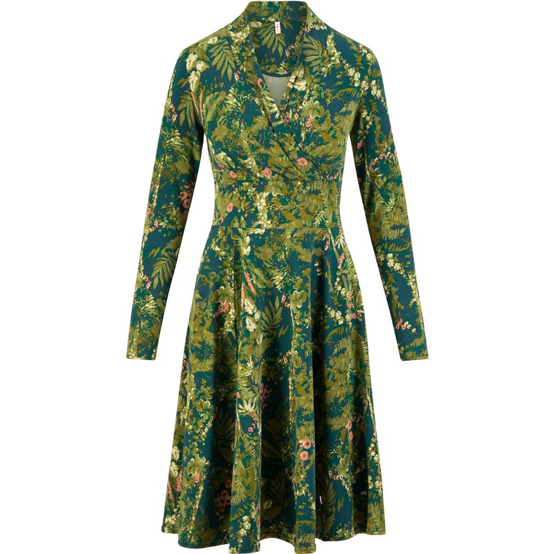 Blutsgeschwister Damen Shalala Tralala Shawl Kleid