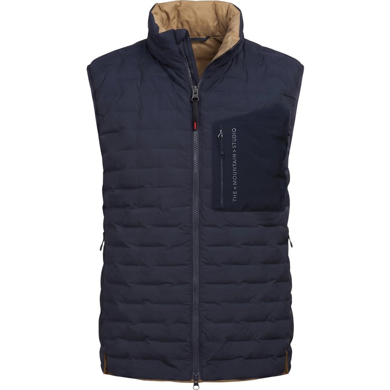 The Mountain Studio Herren Reversible Light Down Weste
