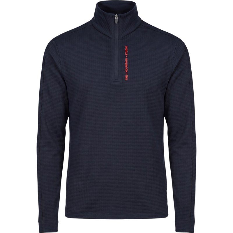 The Mountain Studio Herren Light Tech Fleece HZ Longsleeve