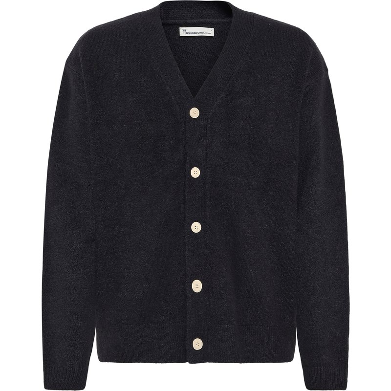 KnowledgeCotton Apparel Herren Soufflé Yarn Cardigan Jacke