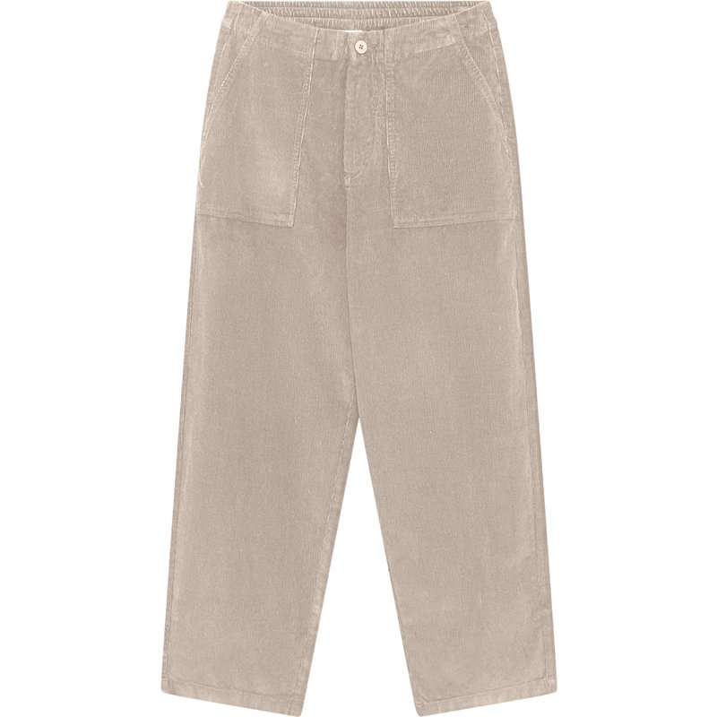 KnowledgeCotton Apparel Damen Bloom Barrel Corduroy Hose