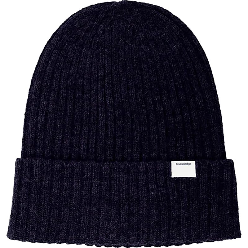 KnowledgeCotton Apparel Lambswool Rib Mütze